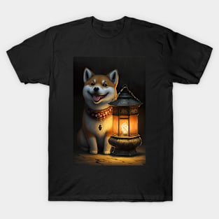 Happy Shiba Inu Dog T-Shirt